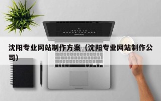 霸州沈阳专业网站制作方案（沈阳专业网站制作公司）